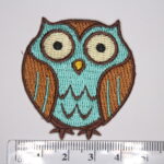 Owl iron on patch