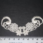 Lace white flowers Appliqué
