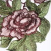Large Embroidered Flowers Sew-On Patch Appliqué