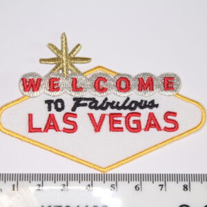 Welcome to Las Vegas Iron On Patch