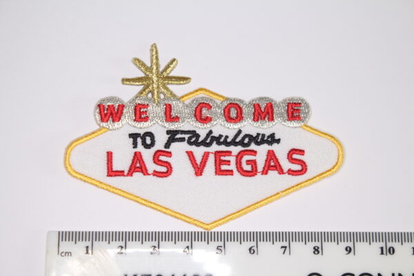 Welcome to Las Vegas Iron On Patch