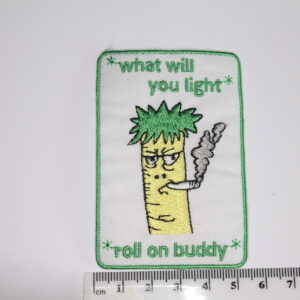 Roll On Buddy Iron On Patch